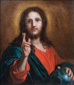 Scuola italiana (XVI-XVII) - Cristo Benedicente, Antiek en Kunst