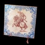 Tegel (2) - Sarreguemines ou Boch Frères & Longwy - Décor, Antiek en Kunst