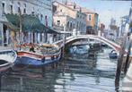 Paco Segovia Aguado (1952) - El Ponte dei Pugni (Venezia)