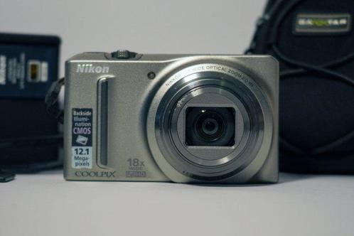 Nikon Coolpix S9100 Digitale compact camera, Audio, Tv en Foto, Fotocamera's Digitaal