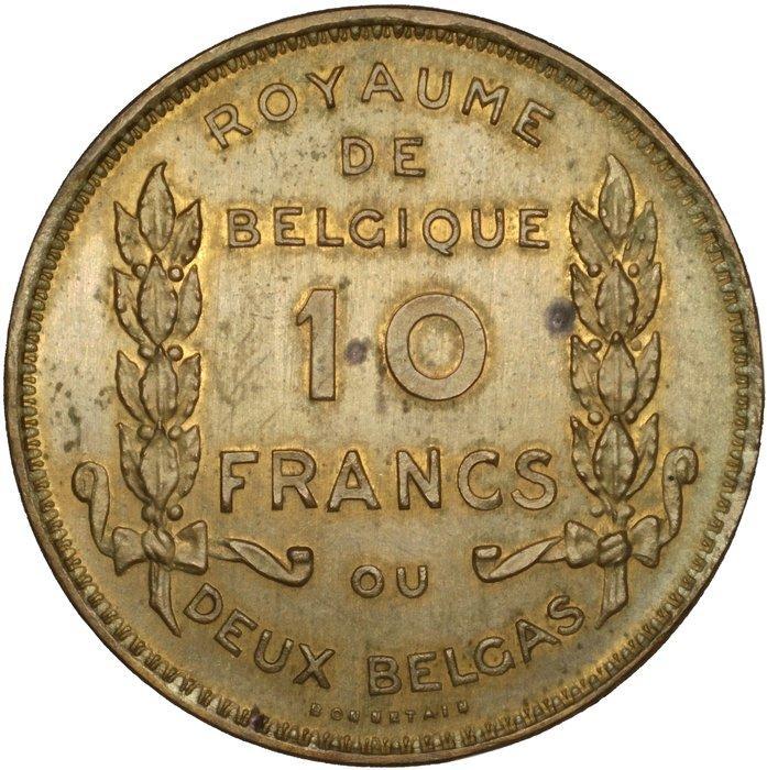 België. Albert I. 10 Francs/2 Belga ESSAI / PATTERN - 1930, Postzegels en Munten, Munten | Nederland