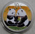 China. 10 Yuan 2009 'Panda' Colorized - 1 oz