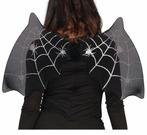 Zwarte Halloween Vleugels Vleermuis 60cm, Verzenden