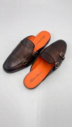 Santoni - Platte sandalen - Maat: EU 41.5 - Nieuw in doos, Nieuw