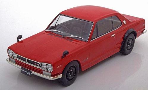 Triple9 1:18 - Modelauto - Nissan Skyline GT-R KPGC10 - Rood, Hobby en Vrije tijd, Modelauto's | 1:5 tot 1:12