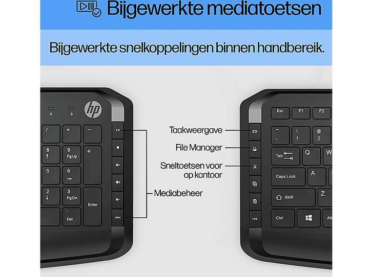 HP -  Toetsenbord En Muis 200 Pavilion Qwertzu Zwart, Computers en Software, Toetsenborden, Nieuw, Bedraad, Verzenden