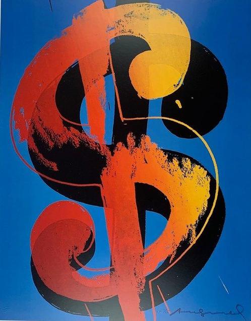 Andy Warhol (1928-1987) - Dollar, 1982 - Artprint - 80 x 60, Antiek en Kunst, Kunst | Tekeningen en Fotografie