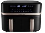 Veiling - Russell Hobbs Satisfry Dual Basket 9L Airfryer, Gebruikt