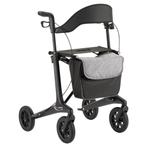 MultiMotion Carbon rollator met softwielen - Zwart, Ophalen of Verzenden, Nieuw