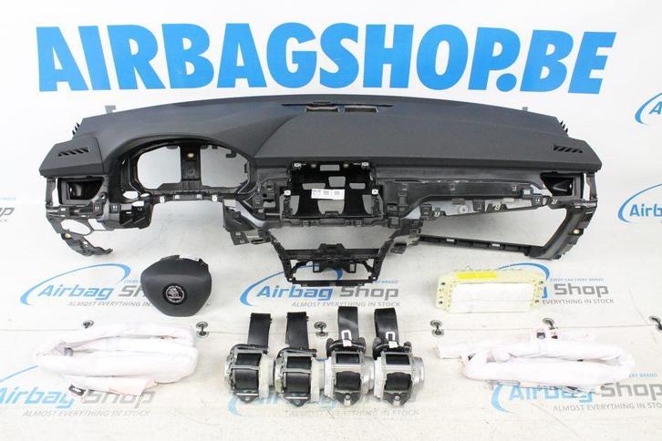 Airbag set Dashboard zwart Skoda Kamiq (2019-heden), Auto-onderdelen, Dashboard en Schakelaars, Gebruikt, Skoda