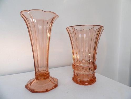 Val Saint Lambert - Charles Graffart - Vase (2)  - Verre, Antiek en Kunst, Kunst | Designobjecten