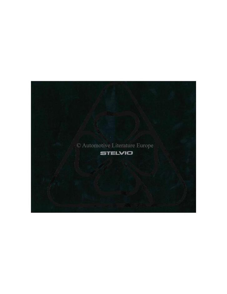 2018 ALFA ROMEO STELVIO QUADRIFOGLIO BROCHURE FRANS, Boeken, Auto's | Folders en Tijdschriften