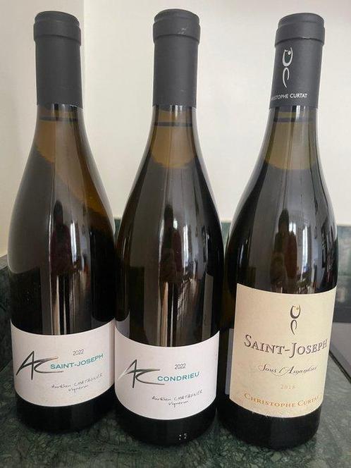 2022 Aurélien Chatagnier Condrieu & Saint-Joseph, 2018, Verzamelen, Wijnen