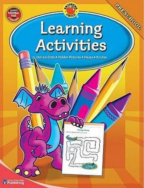 Brighter Child Learning Activities, Preschool 9780769676494, Livres, Livres Autre, Envoi