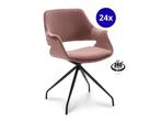 Veiling - Eetkamerstoel Kenny (set van 24) Draaibaar - Velve, Nieuw