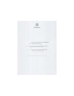 2001 MERCEDES BENZ SL KLASSE PERSMAP BOX ENGELS, Boeken, Nieuw