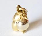 Pendentif - 18 carats Or jaune - Amulette Animal Hibou