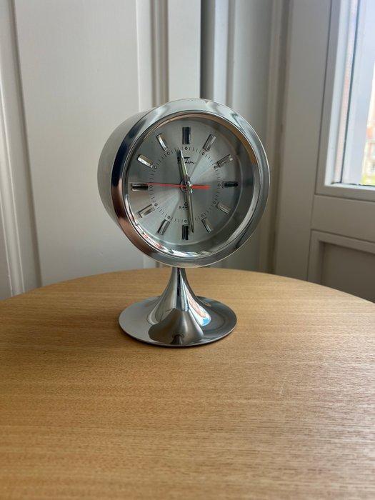 Wekker - Fashion - Metaal, Plastic, Verchroomd - 1960-1970 -, Antiquités & Art, Antiquités | Meubles | Chaises & Canapés