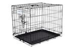 Lendo Online Cage pour Chien Pliable 60x43x50 cm Acier Noir