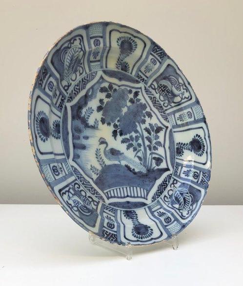Assiette - Faïence - Grote Schotel Delft, Antiek en Kunst, Antiek | Glaswerk en Kristal
