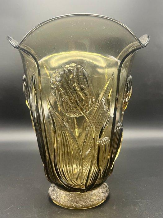 Scailmont - Henri Heemskerk - Vase - Vase à tulipes - Pressé, Antiquités & Art, Curiosités & Brocante