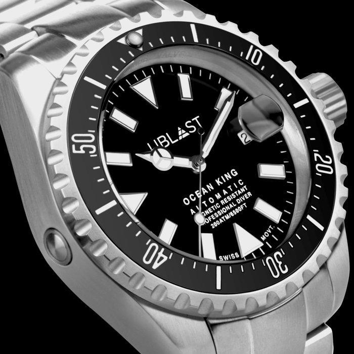 Ublast - Ocean King - Professional Diver - Zonder, Handtassen en Accessoires, Horloges | Heren
