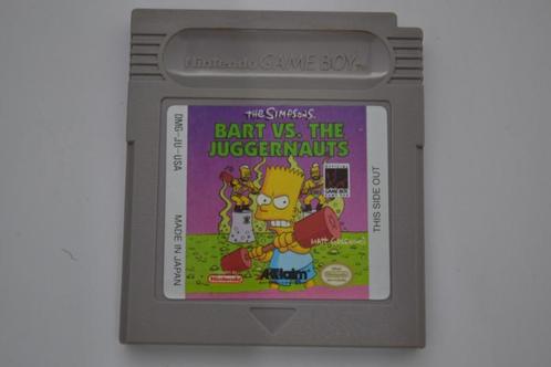 The Simpsons Bart vs. The Juggernauts (GB USA), Games en Spelcomputers, Games | Nintendo Game Boy