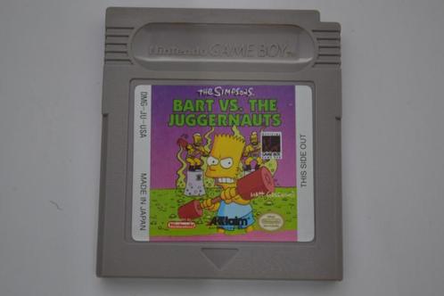 The Simpsons Bart vs. The Juggernauts (GB USA), Consoles de jeu & Jeux vidéo, Jeux | Nintendo Game Boy