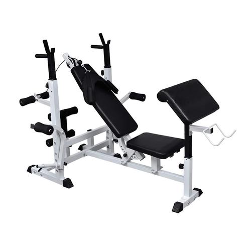 vidaXL Gewichtenbank, Sport en Fitness, Fitnessmaterialen, Nieuw, Verzenden