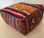 Kelim Poef - Kelim - 48 cm - 48 cm, Huis en Inrichting, Nieuw