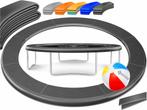 Trampoline rand - Beschermrand - 366 cm - Grijs - KESSER, Verzenden, Nieuw
