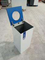 Papierbak 36x36x81 cm Wit Blauw Gebruikt, Ophalen of Verzenden, Nieuw