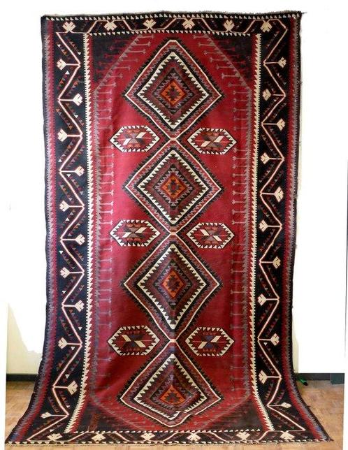 Kuba gebied nord Azerbaïdjan - Kelim - 355 cm - 197 cm -, Huis en Inrichting, Stoffering | Tapijten en Vloerkleden