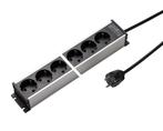 Martin Kaiser 4-Weg 45 graden Aluminium Stopcontactstrip, Doe-het-zelf en Bouw, Elektriciteit en Kabels, Verzenden, Nieuw
