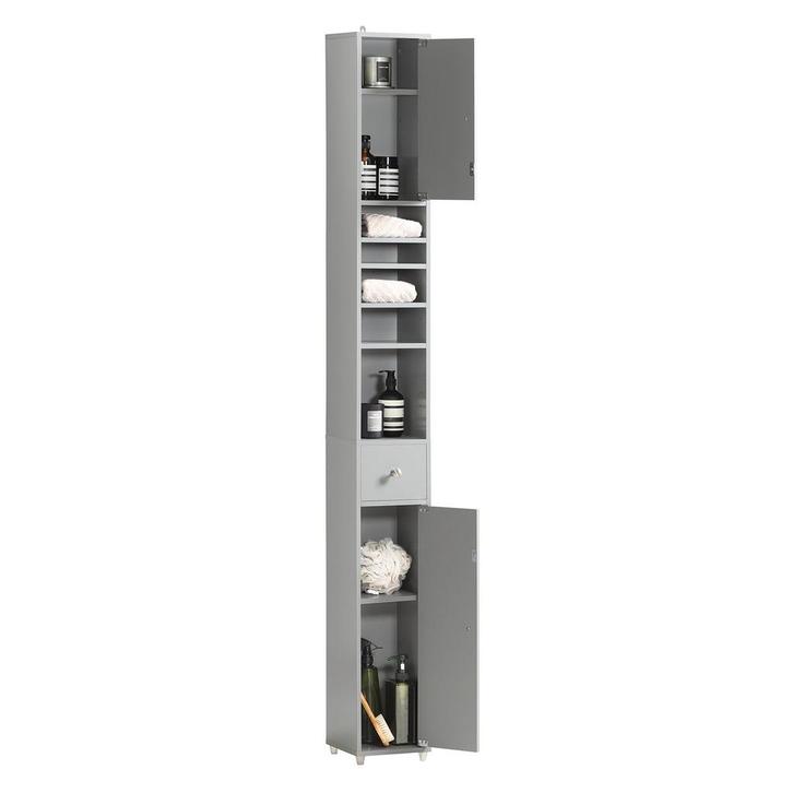 Tweedekans | SoBuy Badkamer Kolomkast - Slank - 20 x 20 x, Huis en Inrichting, Woonaccessoires | Spiegels, Ophalen of Verzenden