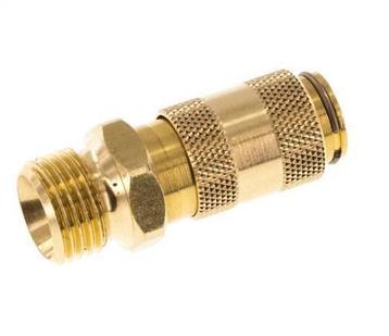 Laiton DN 2.7 (Micro) Coupleur dair Douille G 1/8 pouce, Verzenden
