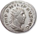 Romeinse Rijk. Philip I (244-249 n.Chr.). Zilver