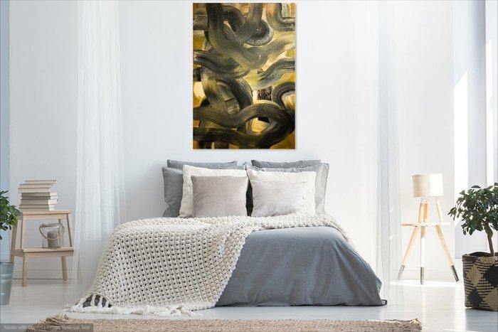 Dominik Smolik - Pine shadows on the sand XXL, Antiek en Kunst, Kunst | Schilderijen | Modern