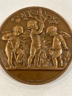 France. Medal Horticulture, Refrappe(1868) Monnaie de Paris, Postzegels en Munten
