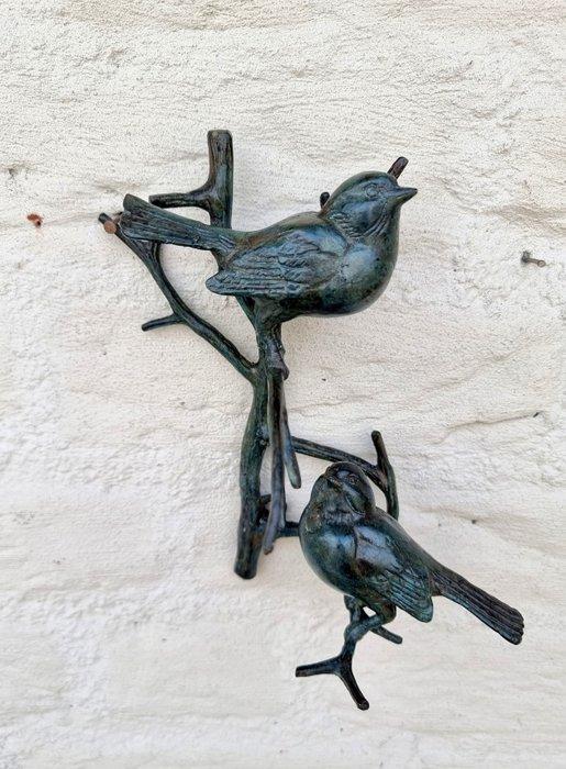 Figurine - Wall art - birds - Bronze, Antiek en Kunst, Kunst | Designobjecten