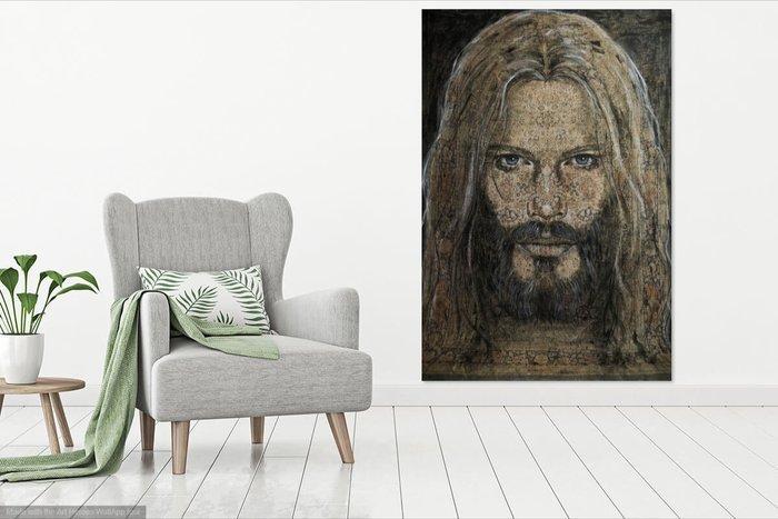 Jacqueline Klein Breteler - “Compassion.”-painting on a, Antiek en Kunst, Kunst | Designobjecten
