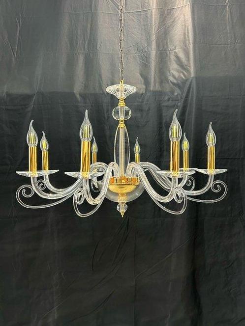 Lighting D’Antan - Kroonluchter - Elios - Kristal - 8, Antiek en Kunst, Antiek | Verlichting
