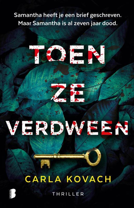 Toen ze verdween / Gina Harte / 4 9789022593936 Carla Kovach, Boeken, Thrillers, Zo goed als nieuw, Verzenden