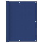 vidaXL Balkonscherm 120x500 cm oxford stof blauw, Nieuw, Verzenden