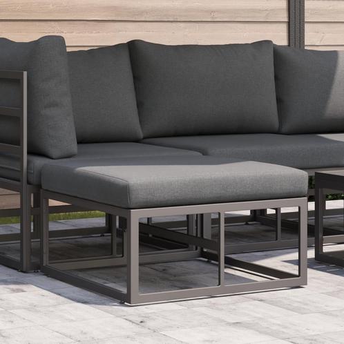 vidaXL Buitenmeubelsets met kussen Zwart en Anthraciet, Tuin en Terras, Tuinsets en Loungesets, Nieuw, Verzenden