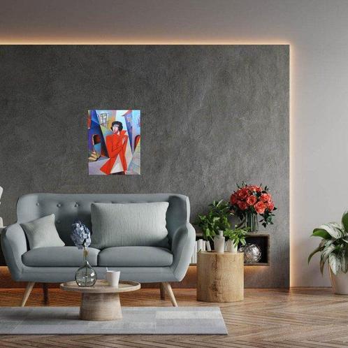 Mikoaj Matusiewicz - Spacer, Antiek en Kunst, Kunst | Schilderijen | Modern