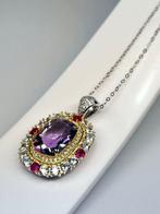 Zonder minimumprijs - Ketting met hanger 18k goud verguld