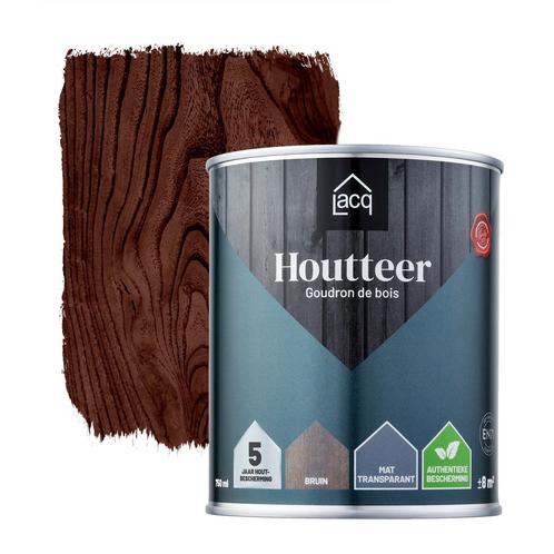 Lacq Houtteer Brown 0.75L, Doe-het-zelf en Bouw, Verf, Beits en Lak, Nieuw, Verzenden