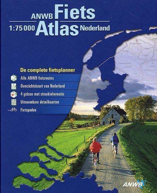 Fietsatlas Nederland / ANWB fietsroute 9789018017224, Boeken, Reisgidsen, Gelezen, Verzenden