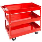 Werkplaatswagen met 3 legborden - rood, Doe-het-zelf en Bouw, Nieuw, Verzenden